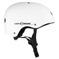 Nils Extreme MTV12 Matt White Méret XL (55-61 cm) sisak