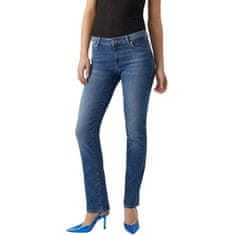 Vero Moda Női farmer VMDAF Straight Fit 10284790 Medium Blue Denim (Méret 28/34)