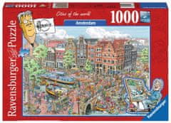 Ravensburger Puzzle A világ városai: Amszterdam 1000 darab