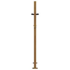 Greatstore rozsdaszínű famintás corten acél kerti kapu 105 x 155 cm