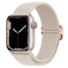 BStrap Elastic Nylon szíj Apple Watch 42/44/45mm, spring cherry