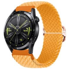 BStrap Elastic Nylon szíj Garmin Vivoactive 3, orange