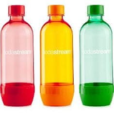 SodaStream TriPack 1l ORANGE/RED/GREEN SODAST palack