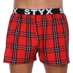 Styx 3PACK Tarka férfi klasszikus boxeralsó sport gumi (3B10123) - méret XXL