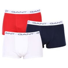 Gant 3PACK tarka férfi boxeralsó (900013003-105) - méret L