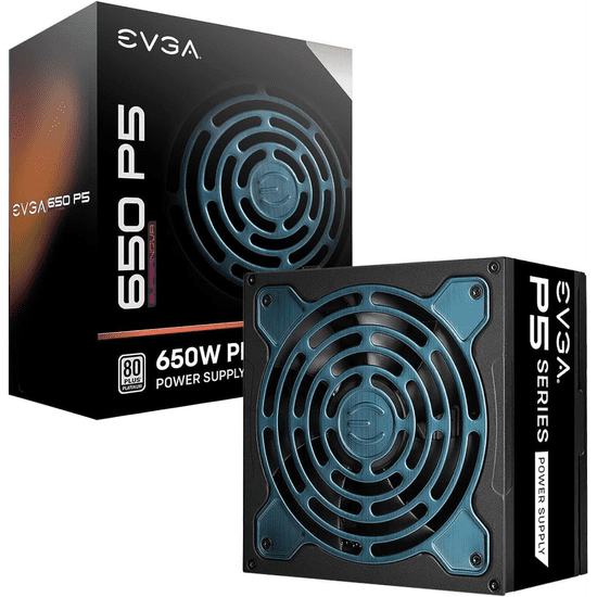 EVGA SuperNOVA 650 P5 650W tápegység (220-P5-0650-X2) (220-P5-0650-X2)