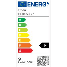 Imou B5 bulb Intelligens izzó Wi-Fi/Bluetooth Fehér 9 W (CL1B-5-E27)