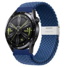 BStrap Elastic Nylon 2 szíj Huawei Watch 3 / 3 Pro, cold blue