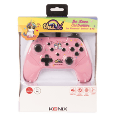 Konix - UNIK "Be Love" Nintendo Switch/PC Vezetékes kontroller, Színes (KX-UNIK-SW-PAD-LOVE)