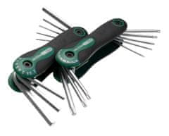 STALCO TORX + Allen készlet TORX T9-T40, Hex 2-8mm, 2x8db. STALCO