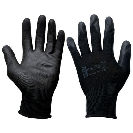 Kesztyű PURE BLACK PU 10