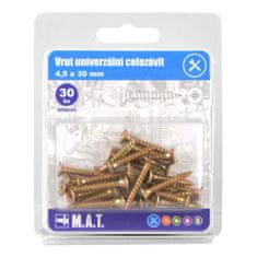 M.A.T Group csavar un.all menetes 4,5x 30mm ZZ (30db)