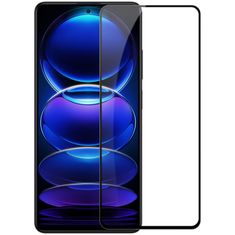 Nillkin edzett üveg 2.5D CP+ PRO fekete a Xiaomi Redmi Note 12 Pro/12 Pro+ 5G/Poco X5 Pro 5G számára