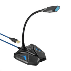 Promate Streamer High Definition USB Gaming mikrofon kék (Streamer-BL) (Streamer-BL)