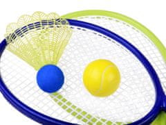 JOKOMISIADA  Szett Tollaslabda Tenisz Foam Ball Shuttlecock Sp0700