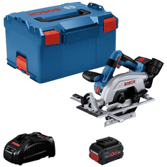 BOSCH Professional GKS 18V-57-2 L akkus kézi körfűrész 2db 5.5Ah-s akkuval (06016C1102) (06016C1102)