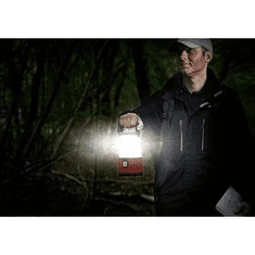 LED Kemping lámpás 360° 500 lm Elemekről üzemeltetett Piros/fekete E301315801 (E301315801)