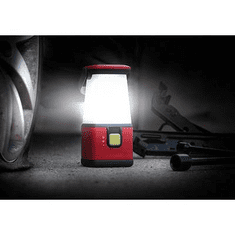 LED Kemping lámpás 360° 500 lm Elemekről üzemeltetett Piros/fekete E301315801 (E301315801)