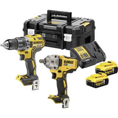 DeWalt DCK2077P2T Akkus fúrócsavarozó, Akkus ütvecsavarozó 18 V 5 Ah Lítiumion (DCK2077P2T-QW)