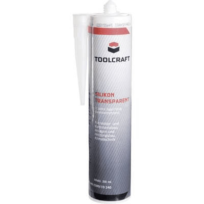 Toolcraft Szilikon, átlátszófekete, 310 ml, (SIT.K310)