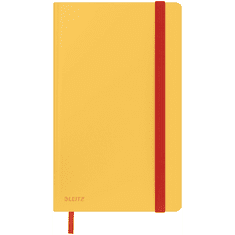 LEITZ Cosy Soft Touch keményfedeles A5 jegyzetfüzet kockás, meleg sárga (44540019) (l44540019)