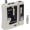 Koax kábel teszter, UTP, LAN hálózati kábel teszter, RJ11/RJ45, BNC csatlakozókhoz, kábelekhez BT-200 (BT-200)