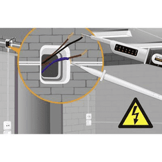 Laserliner Kétpólusú feszültségvizsgáló max. 400V AC/DC ActiveTester 083.020A (083.020A)