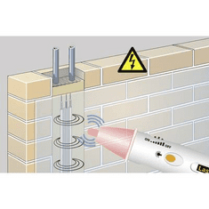 Laserliner Érintés nélküli feszültségvizsgáló multiteszter AC-Check 083.008A (083.008A)