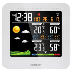 SENCOR SWS 5600 Meteorológiai állomás vezeték nélküli érzékelővel (SWS 5600)