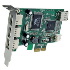 Startech StarTech.com 3+1x USB 2.0 bővítő kártya PCIe (PEXUSB4DP) (PEXUSB4DP)