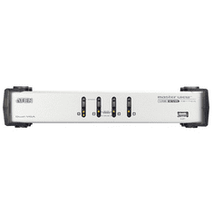 Aten KVM Switch USB VGA Dual-View + Audio, 4 port - CS1744 (CS1744C-AT)