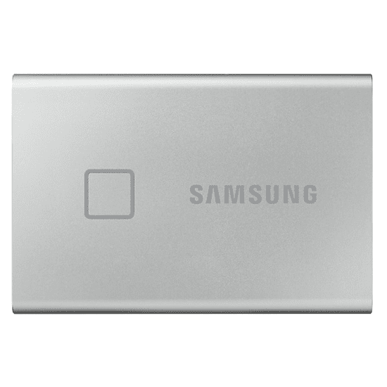 SAMSUNG T7 Touch ujjlenyomatolvasós külső SSD ezüst 2000GB USB 3.2 (MU-PC2T0S/WW (MU-PC2T0S/WW)