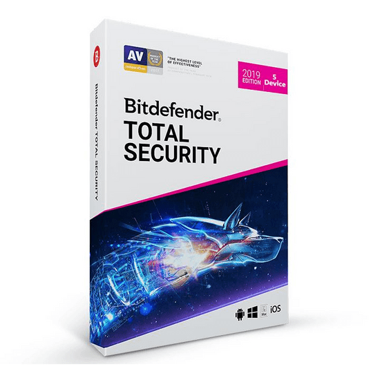 BitDefender Total Security - 5 eszköz / 1 év TS01ZZCSN1205BEN elektronikus licensz