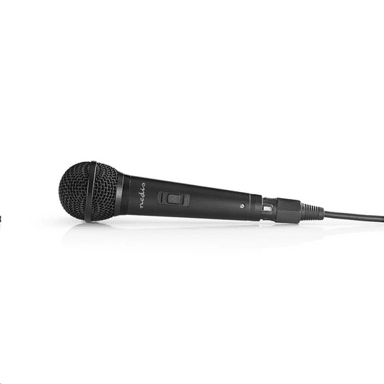 Nedis MPWD25BK vezetékes mikrofon fekete (MPWD25BK)