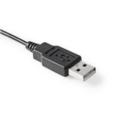 Nedis asztali talpas USB mikrofon fekete-szürke (MICDU100BK) (MICDU100BK)