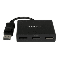 Startech StarTech.com 3 Port DisplayPort MST Hub - 4K 30Hz - DisplayPort to DisplayPort Multi Monitor Splitter for 3 DP Monitor Setup (MSTDP123DP) - video splitter - 3 ports (MSTDP123DP)