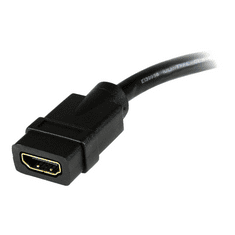 Startech StarTech.com 8in HDMI to DVI-D Video Cable Adapter - HDMI Female to DVI Male - HDMI to DVI Dongle Adapter Cable (HDDVIFM8IN) - video adapter - HDMI / DVI - 20.32 cm (HDDVIFM8IN)