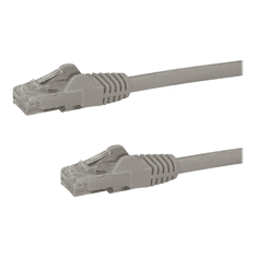 Startech StarTech.com 50cm CAT6 Ethernet Cable - Grey Snagless Gigabit CAT 6 Wire - 100W PoE RJ45 UTP 650MHz Category 6 Network Patch Cord UL/TIA (N6PATC50CMGR) - patch cable - 50 cm - gray (N6PATC50CMGR)