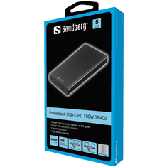 Sandberg 420-63 USB-C PD 100W Power Bank 38400mAh (420-63)