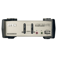 Aten KVM Switch USB VGA + Audio, 2 port - CS1732B (CS1732B-A7-G)