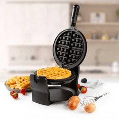 DOMO DO9223W Waffel és gofri sütő szett forgatható sütőlappal (domoDO9223W)