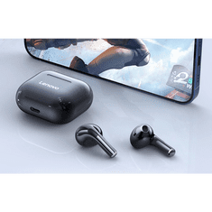 Lenovo LP40 TWS Bluetooth fülhallgató fekete (LP40 black (C))