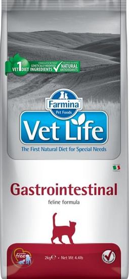 Vet Life Natural Feline száraz gyomor-bélrendszeri táp 2 kg