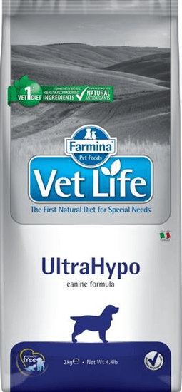 Vet Life Natural Canine száraz Ultrahypo 2 kg