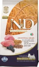 N&D ANCESTRAL GRAIN Dog LG Bárány, tönkölybúza, zab és áfonya Adult Mini 800 g