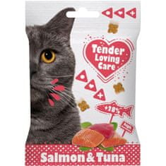 Duvo+ Tender Loving Care macskaeledel - lazac, tonhal 50g