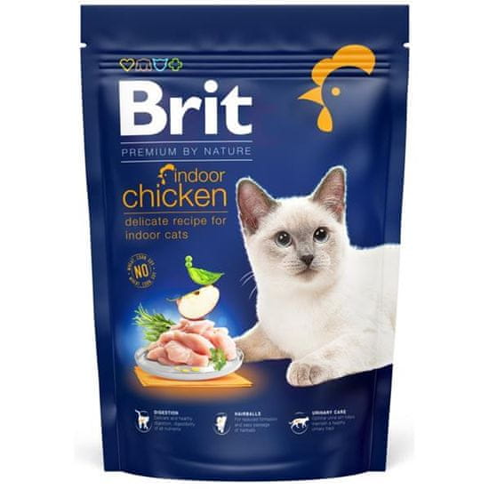Brit Premium by Nature Cat Indoor csirke 800 g