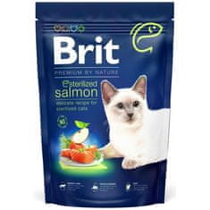 Brit Premium by Nature Cat Steril. Lazac 1,5 kg