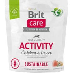 Brit Care Dog Sustainable Activity Csirke+Rovar 1 kg