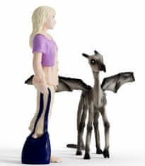 Schleich 42636 Luna Lovegood és thesztrál kölyök figura